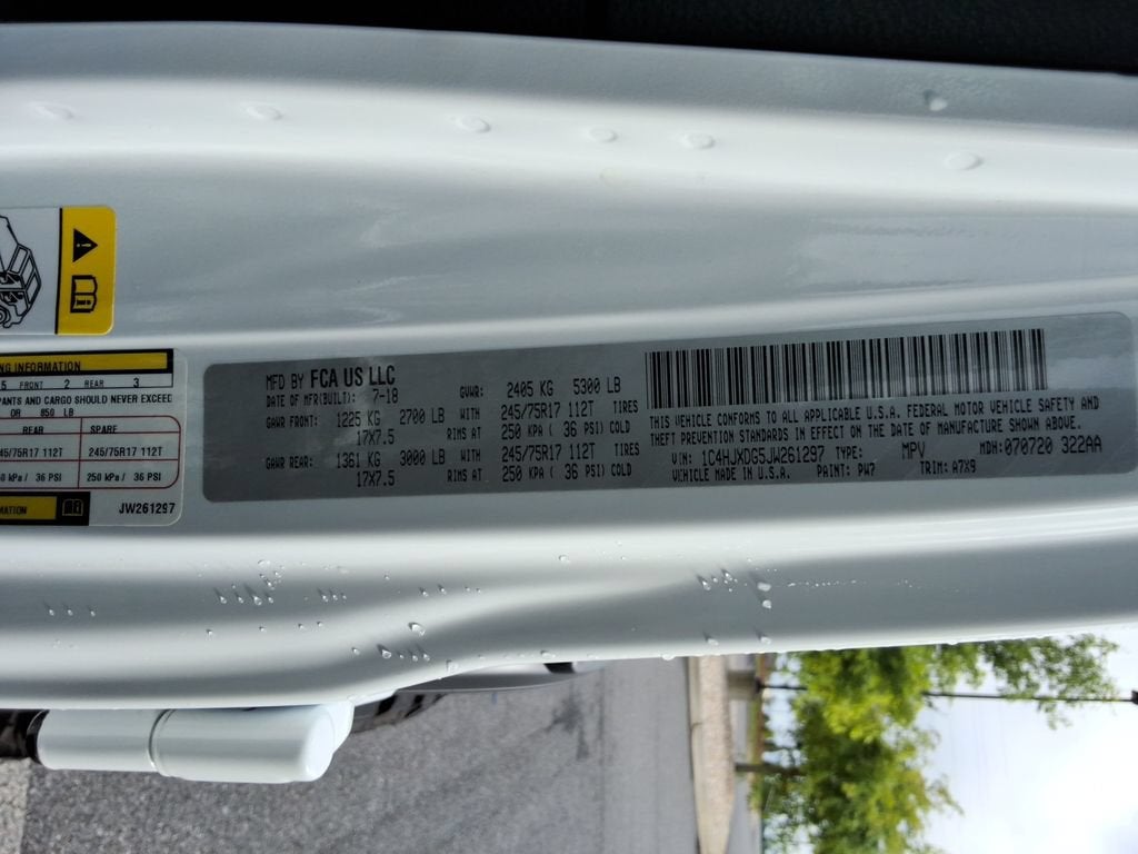 2018 Jeep Wrangler Unlimited Sport 4x4
