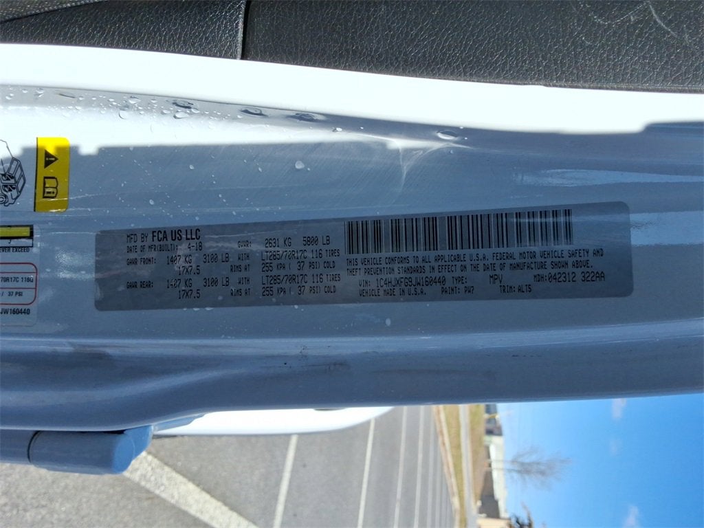 2018 Jeep Wrangler Unlimited Rubicon 4x4