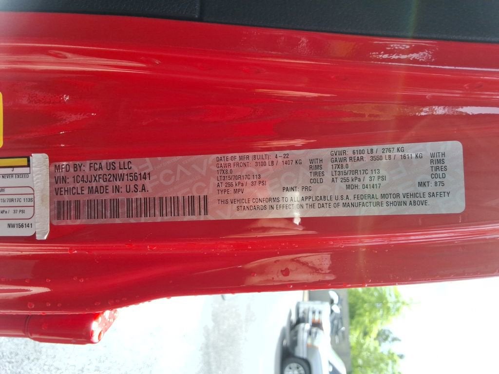 2022 Jeep Wrangler Unlimited Rubicon 4x4