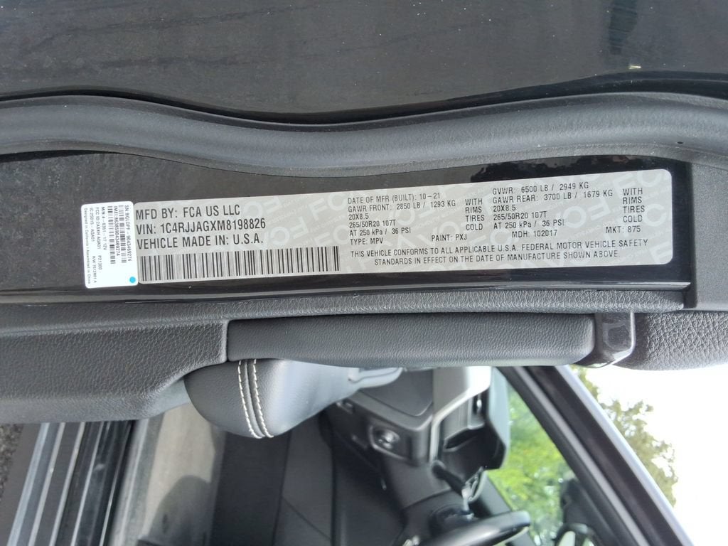 2021 Jeep Grand Cherokee L Altitude 4x2