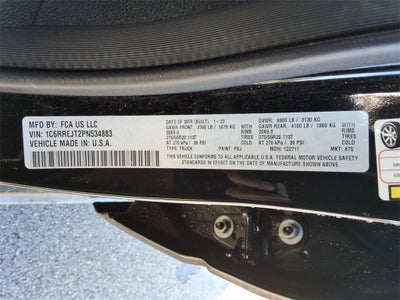 2023 RAM 1500 Laramie Crew Cab 4x2 5'7" Box