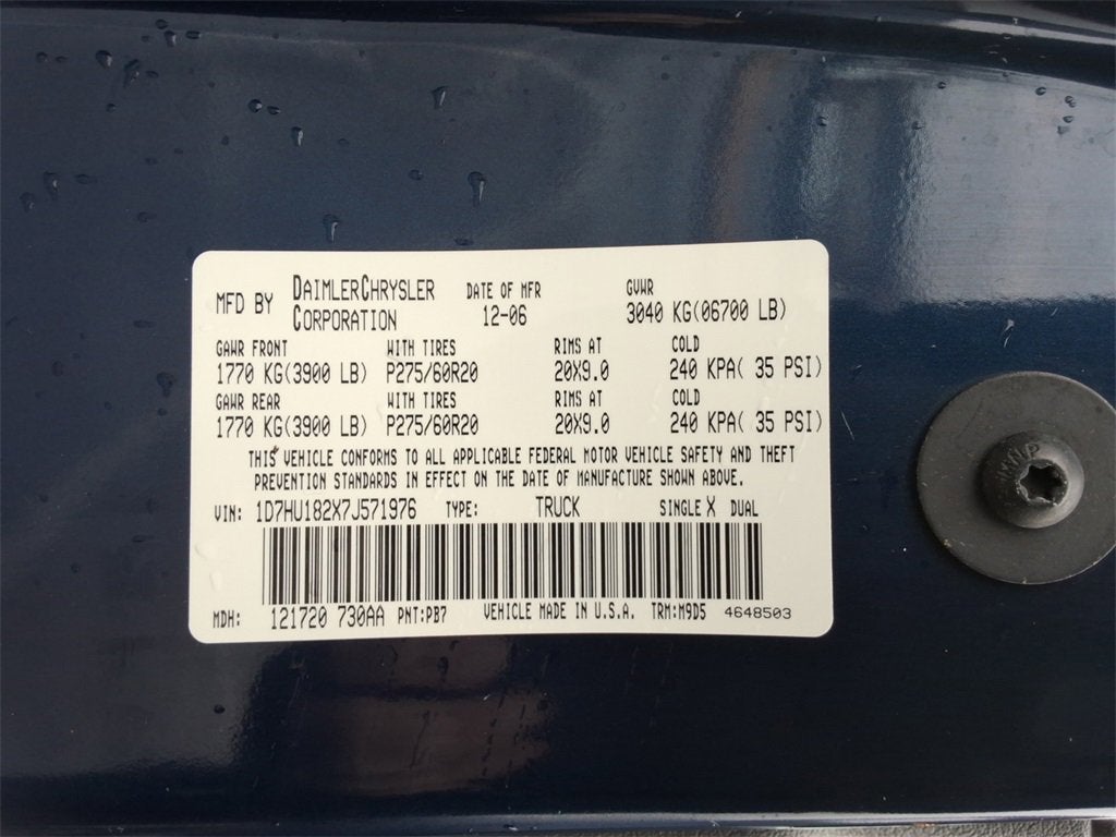 2007 Dodge Ram 1500 SLT