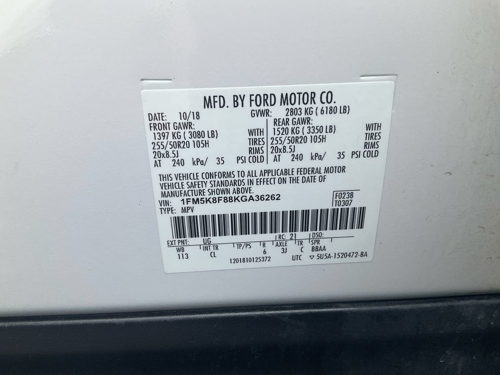 2019 Ford Explorer Limited