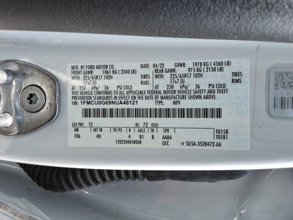 2022 Ford Escape SE