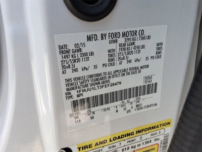 2015 Ford Expedition Platinum