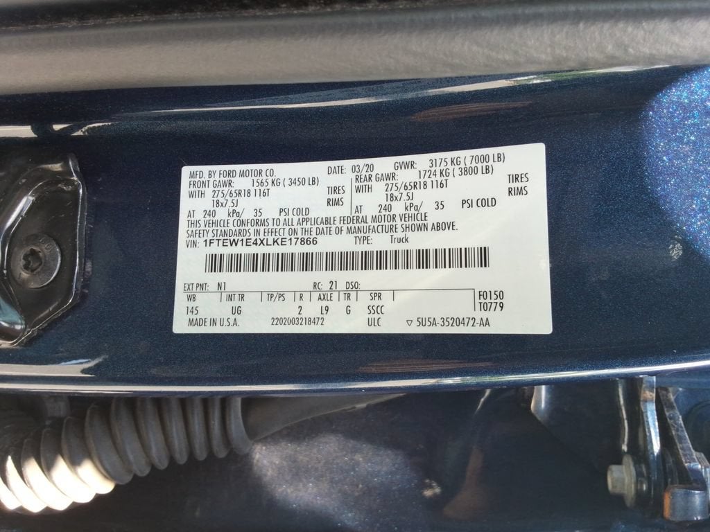 2020 Ford F-150 XL