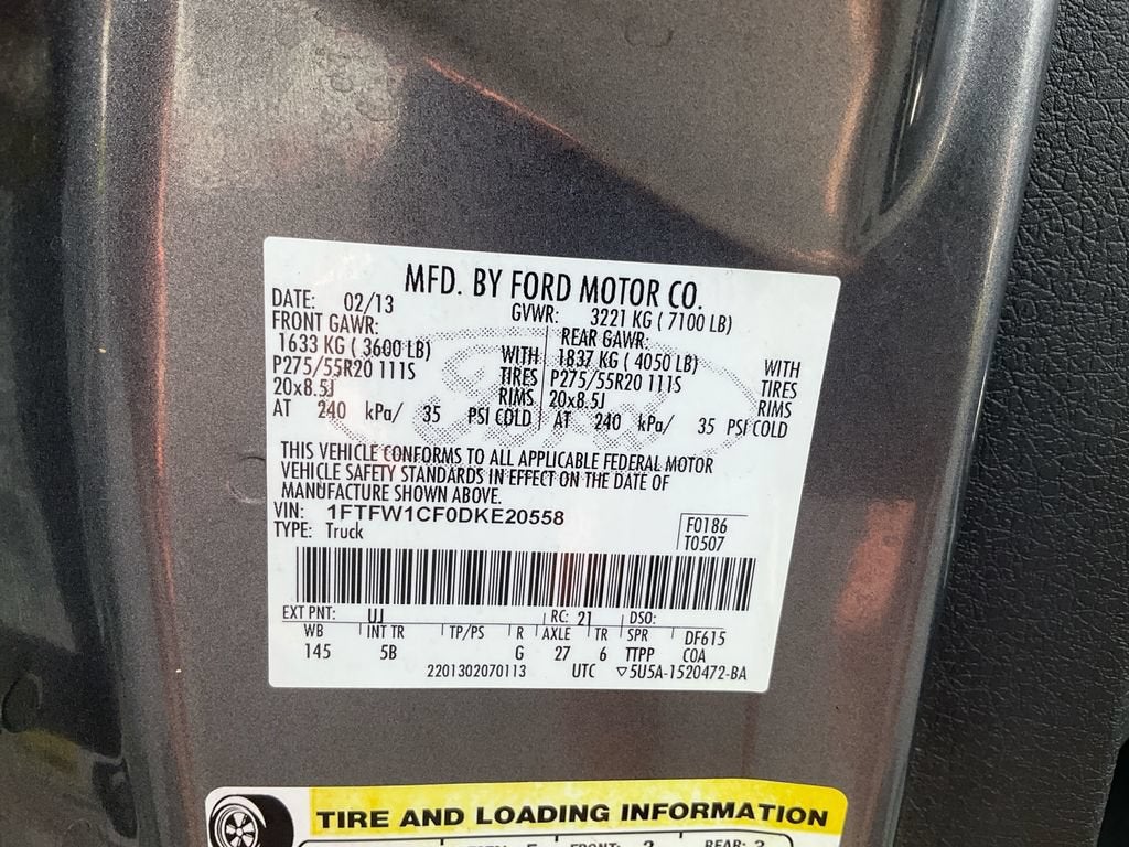 2013 Ford F-150 FX2