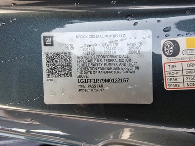 2021 Chevrolet Camaro 1SS