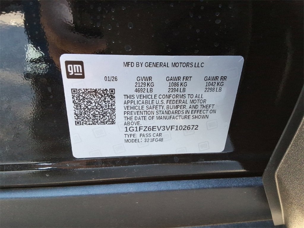 2027 Chevrolet Bolt RS