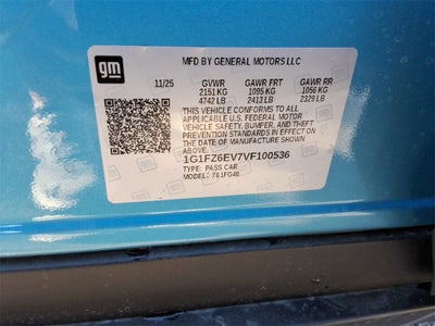 2027 Chevrolet Bolt RS