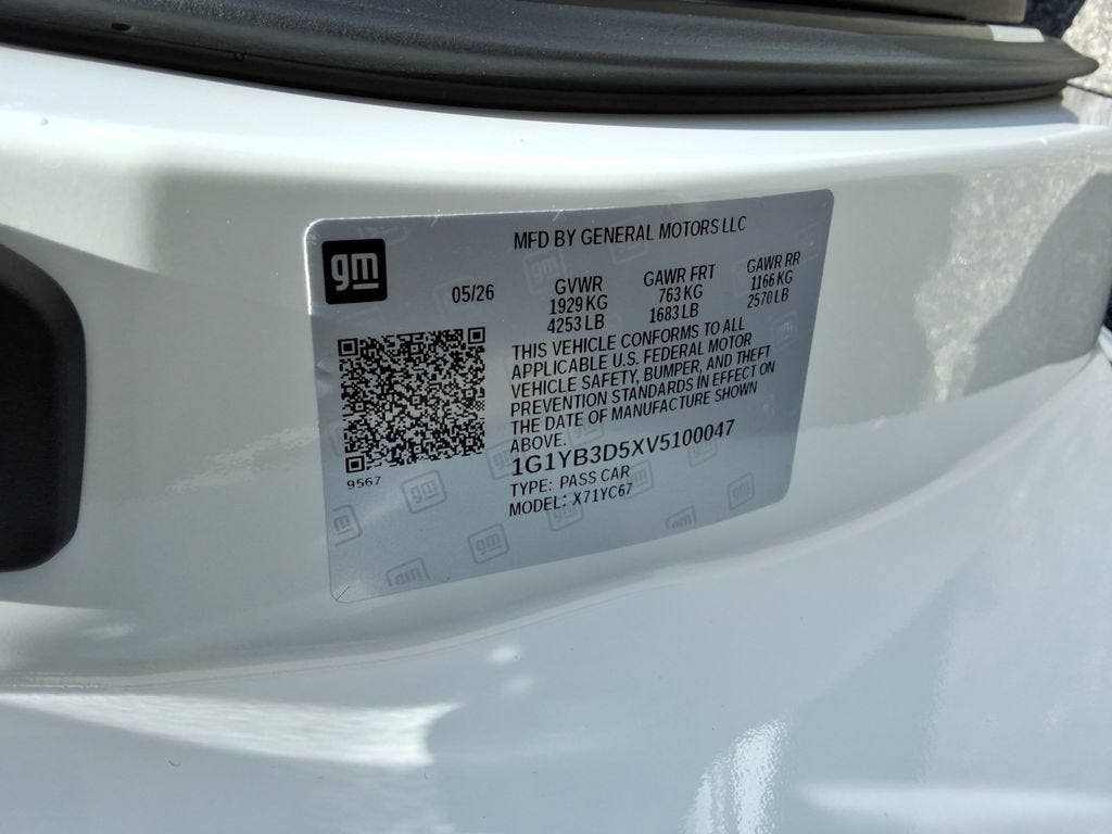 2027 Chevrolet Corvette Stingray 2LT