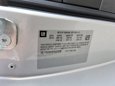 2015 Chevrolet Corvette Z06 Z06 2LZ