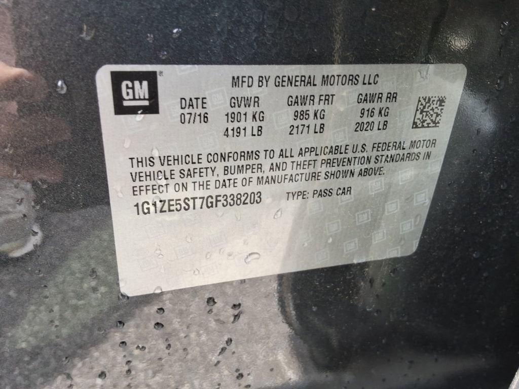 2016 Chevrolet Malibu LT