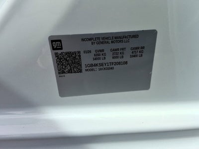 2026 Chevrolet Silverado 3500 HD Chassis Cab Work Truck