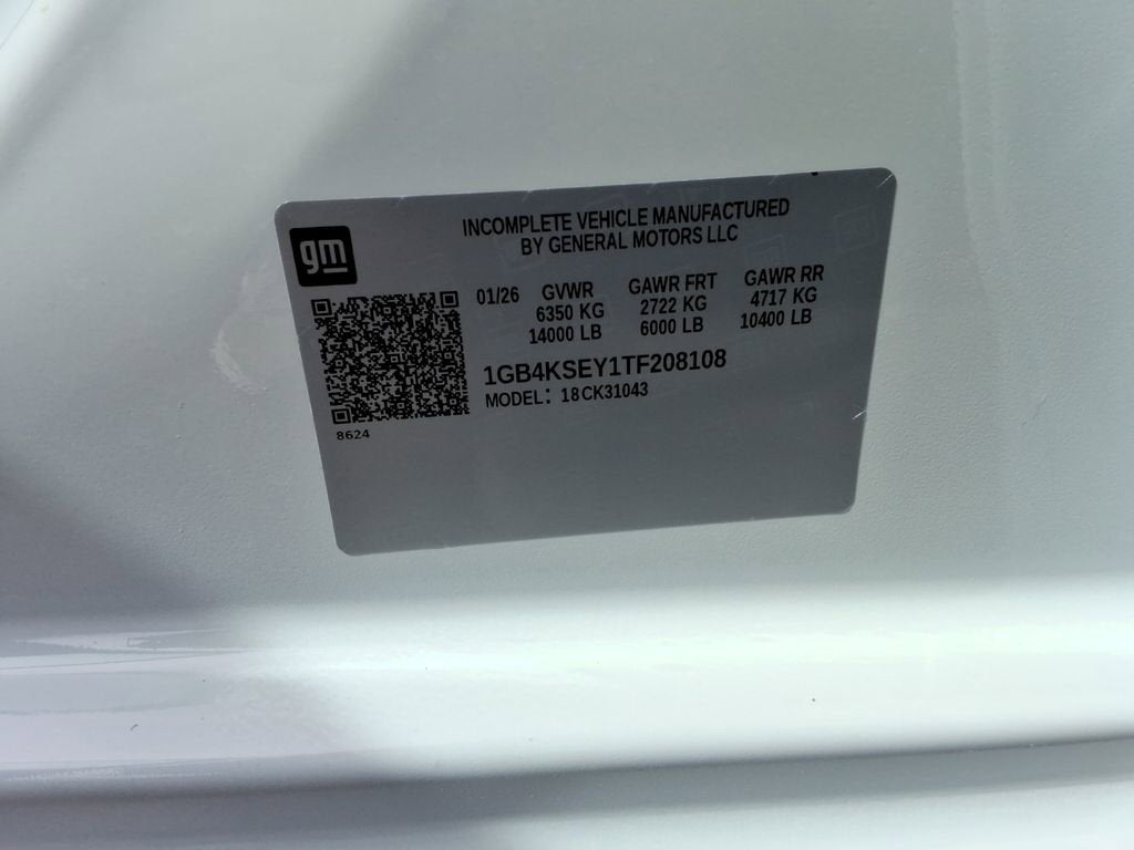 2026 Chevrolet Silverado 3500 HD Chassis Cab Work Truck