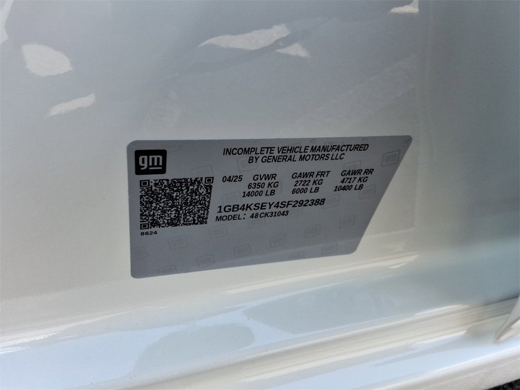 2025 Chevrolet Silverado 3500 HD Chassis Cab Work Truck