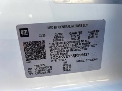 2025 Chevrolet Silverado 3500 HD High Country DRW