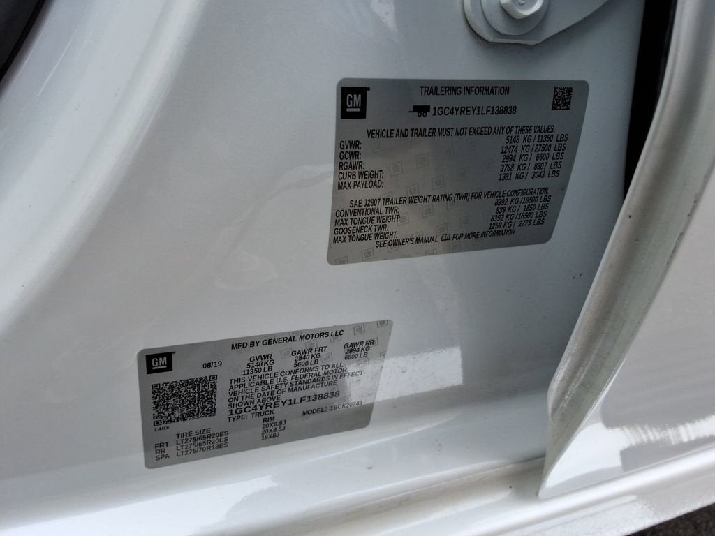 2020 Chevrolet Silverado 2500 HD High Country