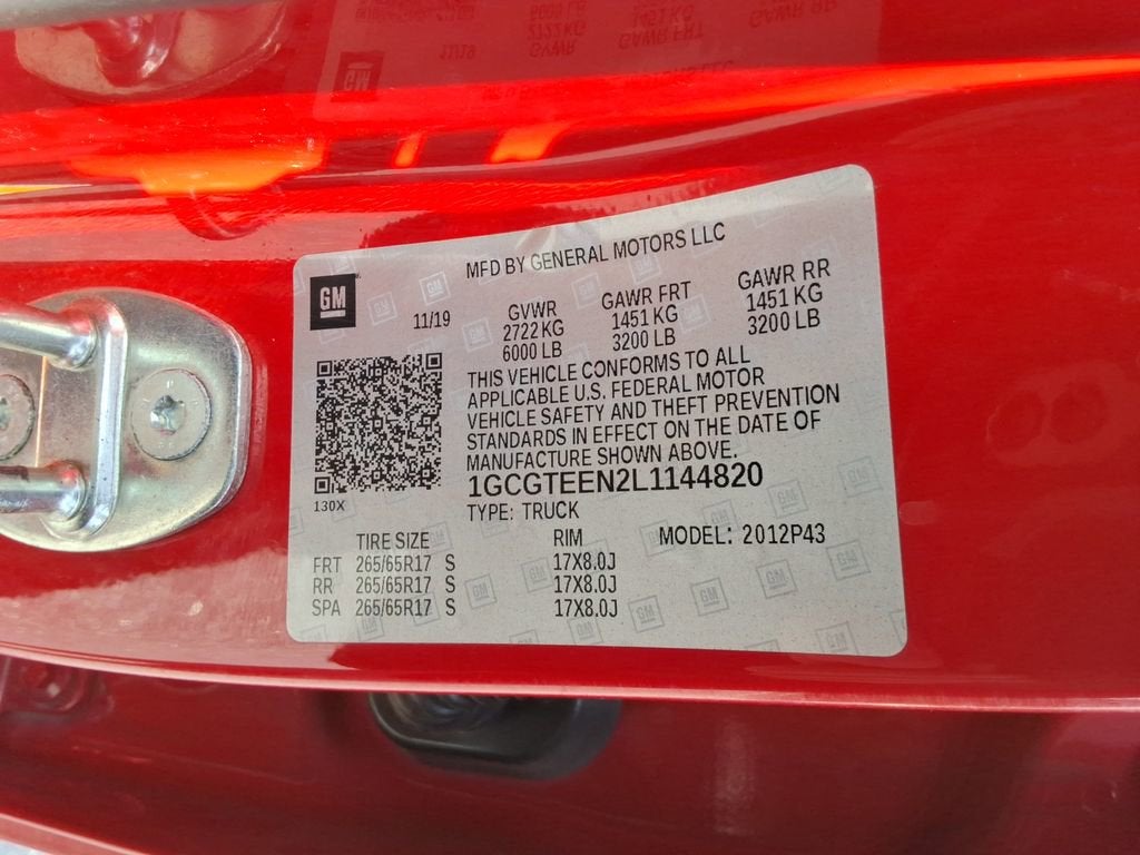 2020 Chevrolet Colorado 4WD ZR2