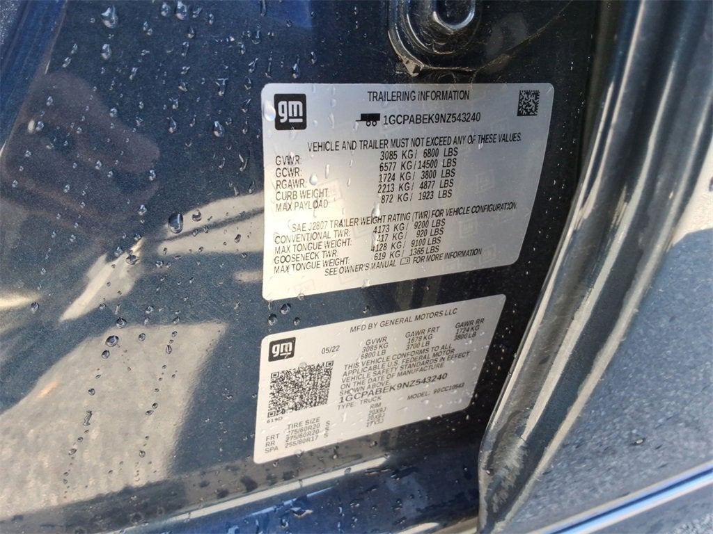 2022 Chevrolet Silverado 1500 Custom