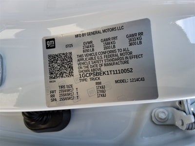 2026 Chevrolet Colorado WT