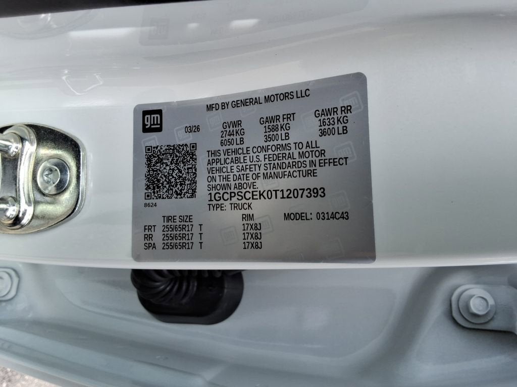 2026 Chevrolet Colorado LT