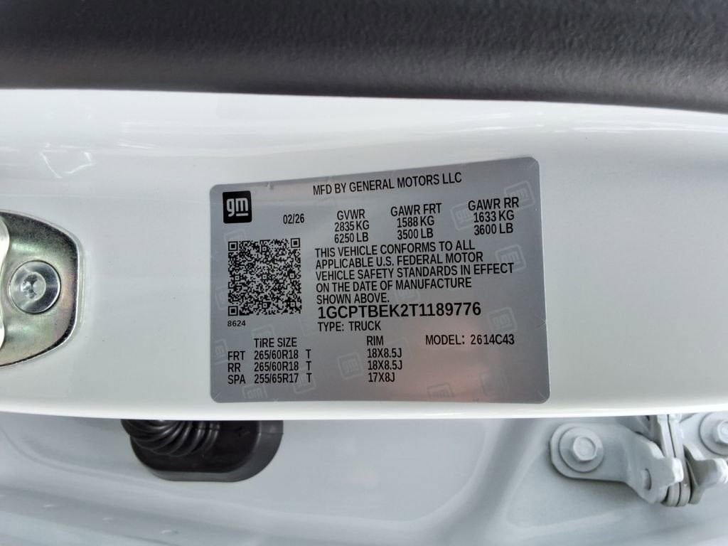 2026 Chevrolet Colorado WT