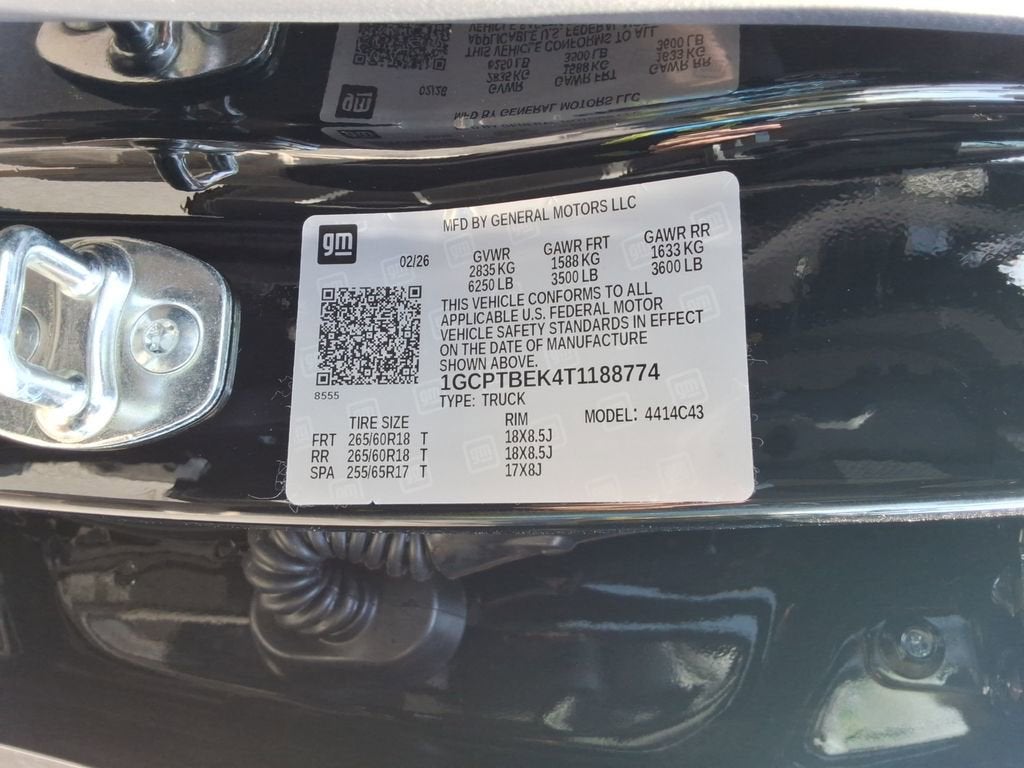 2026 Chevrolet Colorado WT