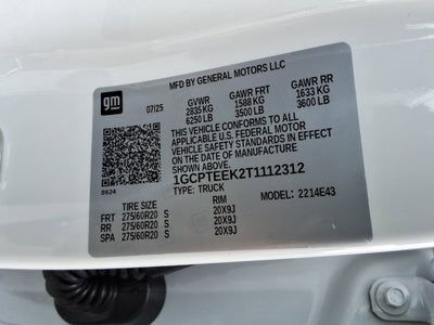 2026 Chevrolet Colorado Trail Boss