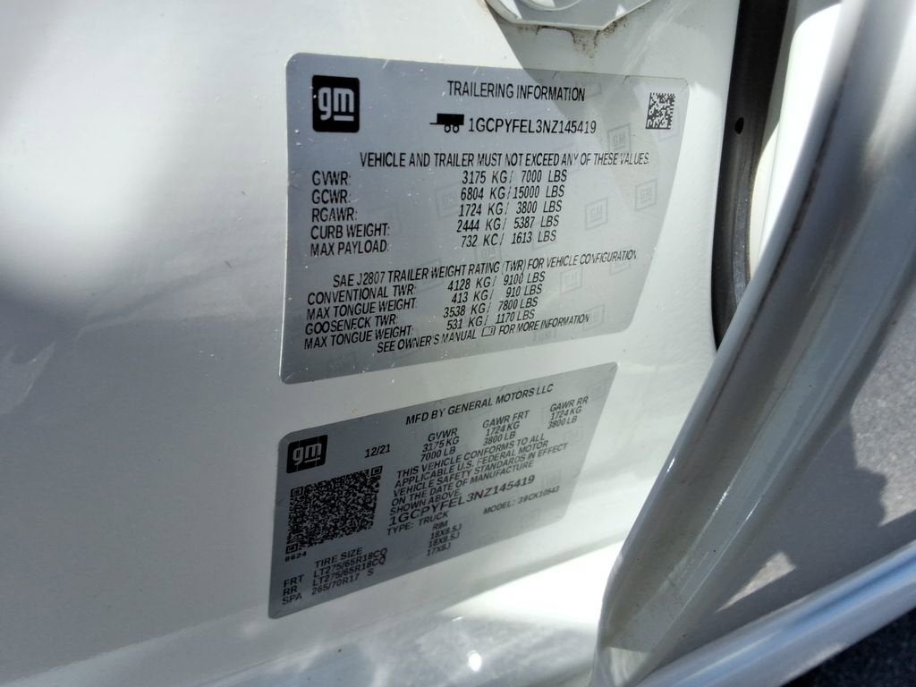 2022 Chevrolet Silverado 1500 LTD LT Trail Boss