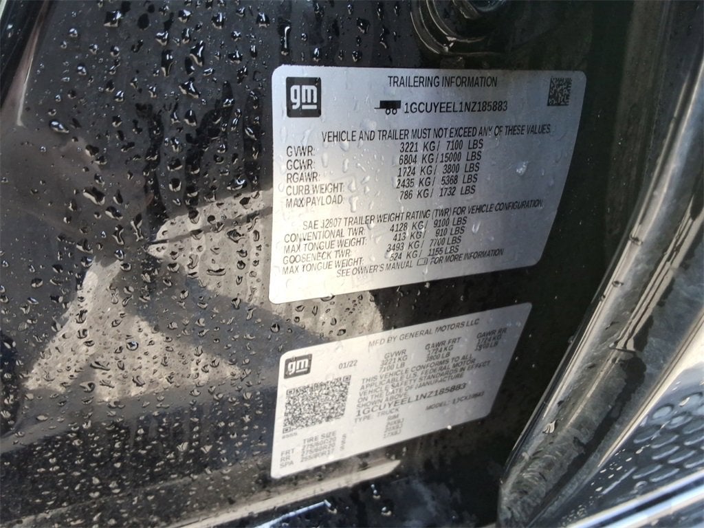 2022 Chevrolet Silverado 1500 LTD RST