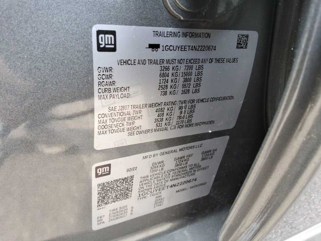 2022 Chevrolet Silverado 1500 LTD RST