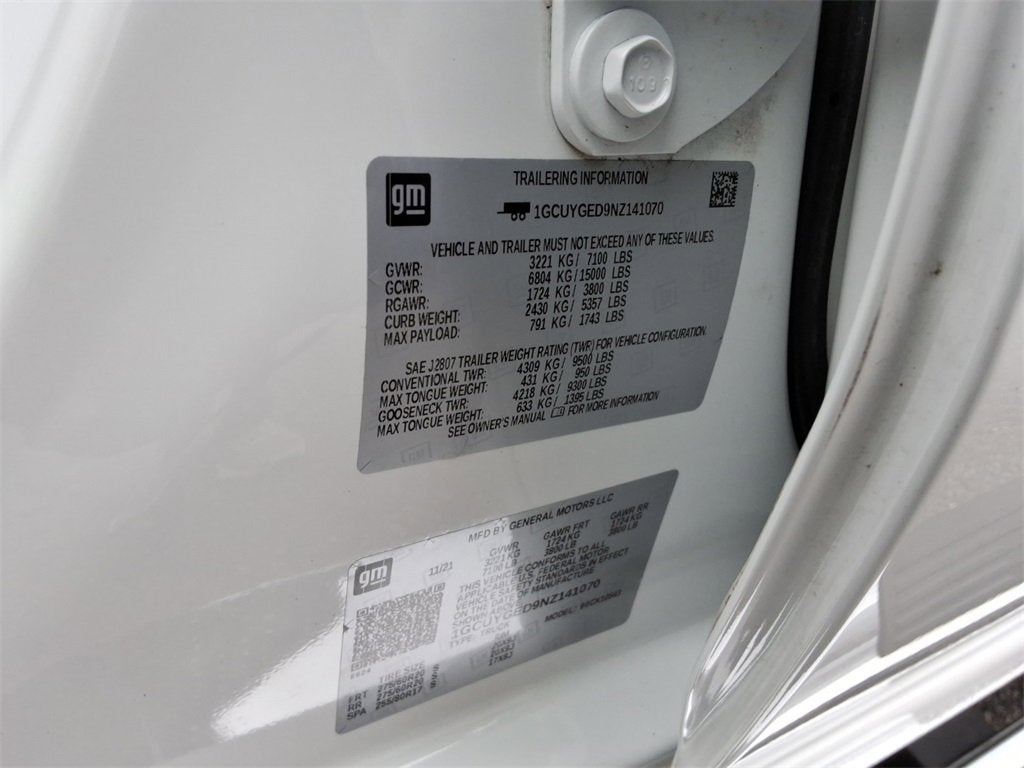 2022 Chevrolet Silverado 1500 LTD LTZ