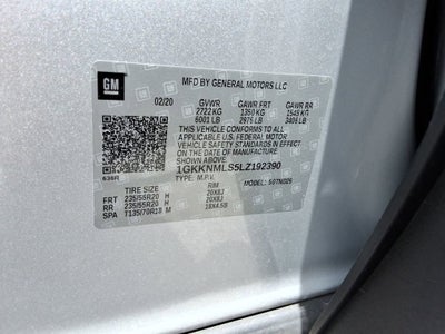 2020 GMC Acadia SLT