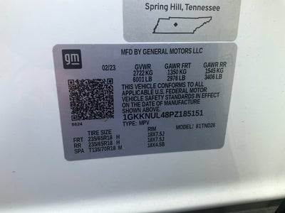2023 GMC Acadia SLT