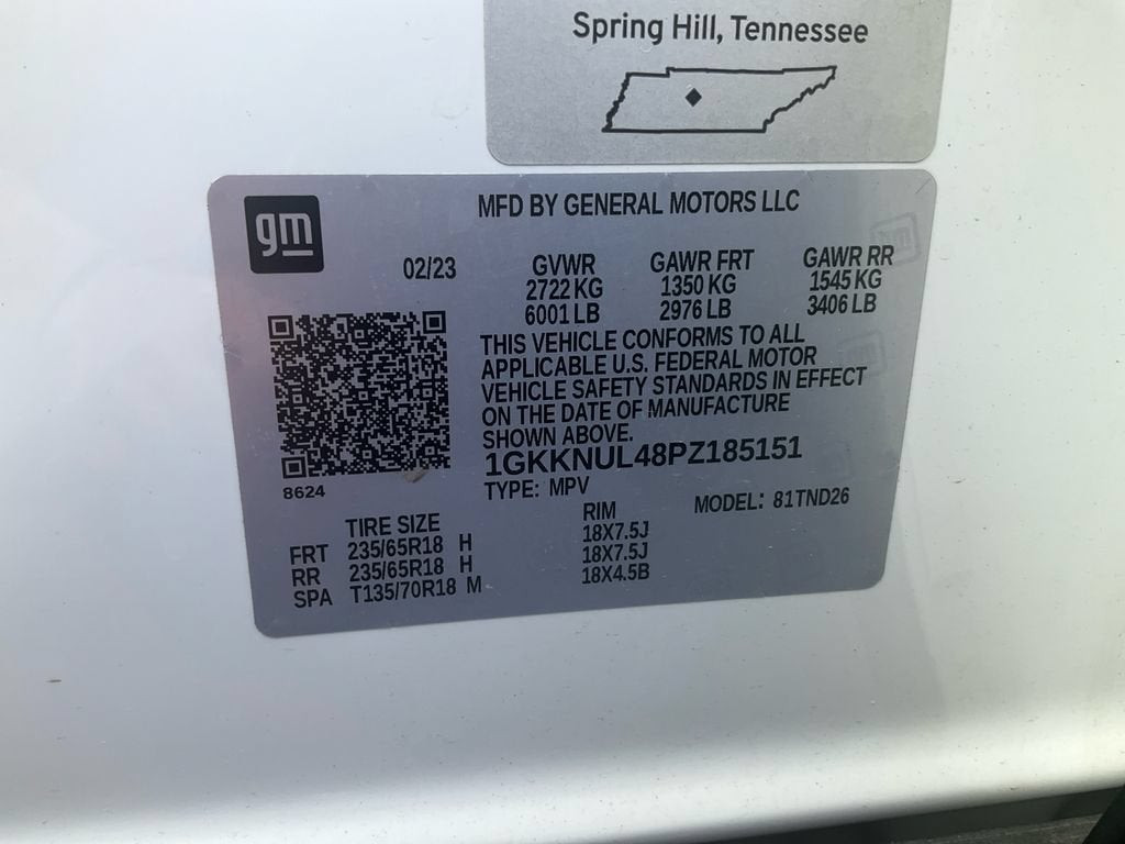 2023 GMC Acadia SLT