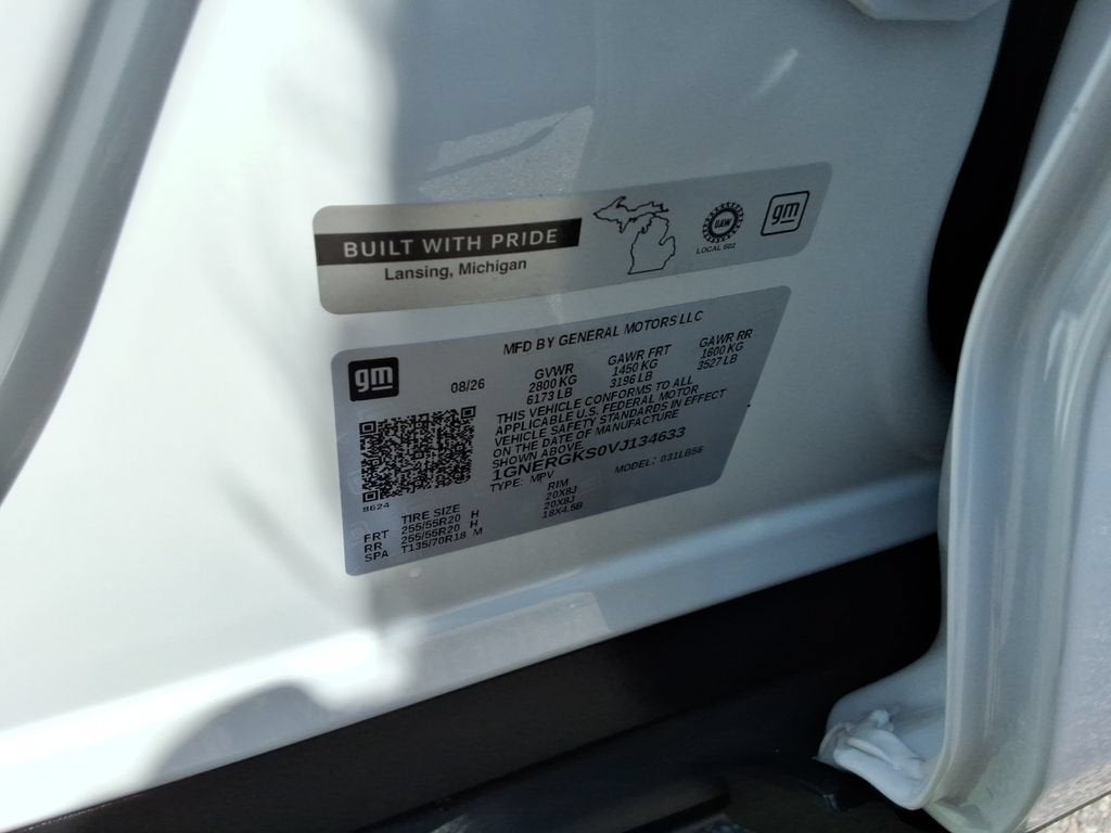 2027 Chevrolet Traverse LT