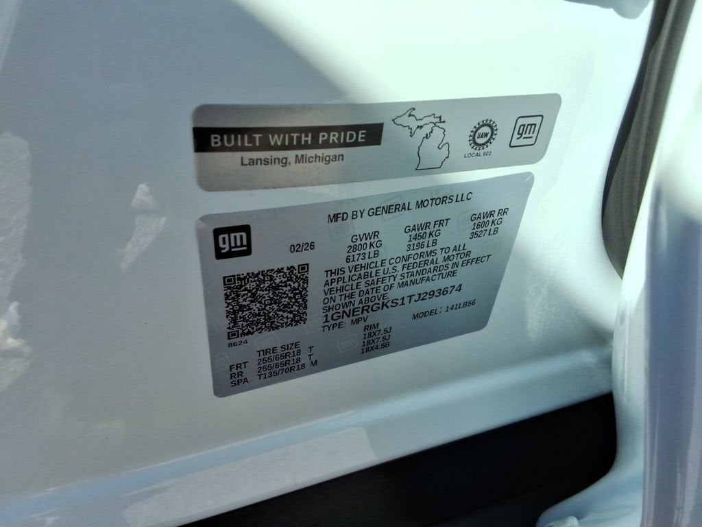 2026 Chevrolet Traverse LT