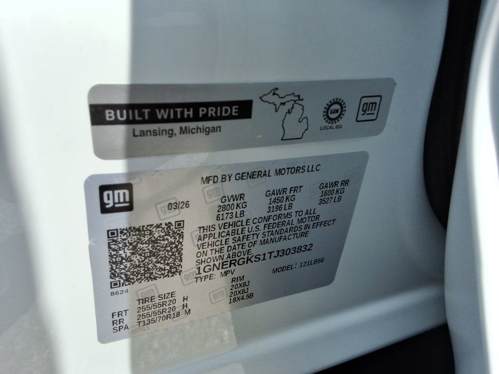 2026 Chevrolet Traverse LT