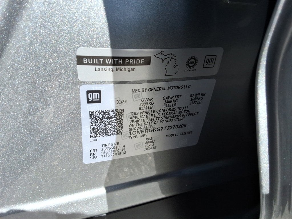 2026 Chevrolet Traverse LT