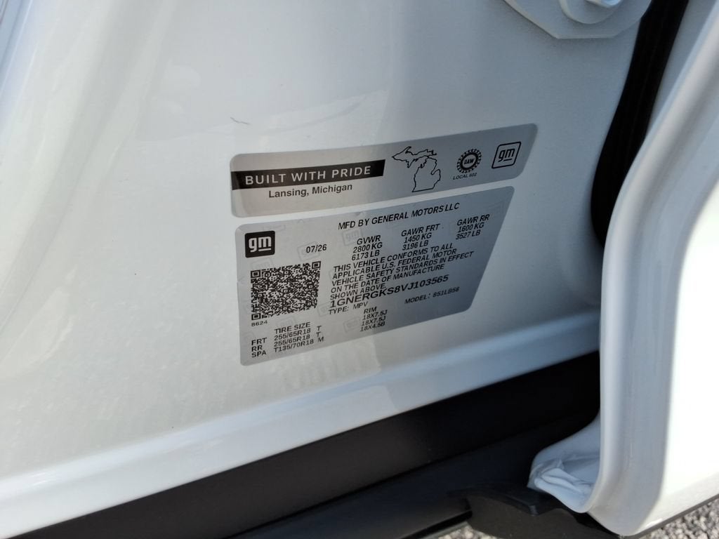 2027 Chevrolet Traverse LT