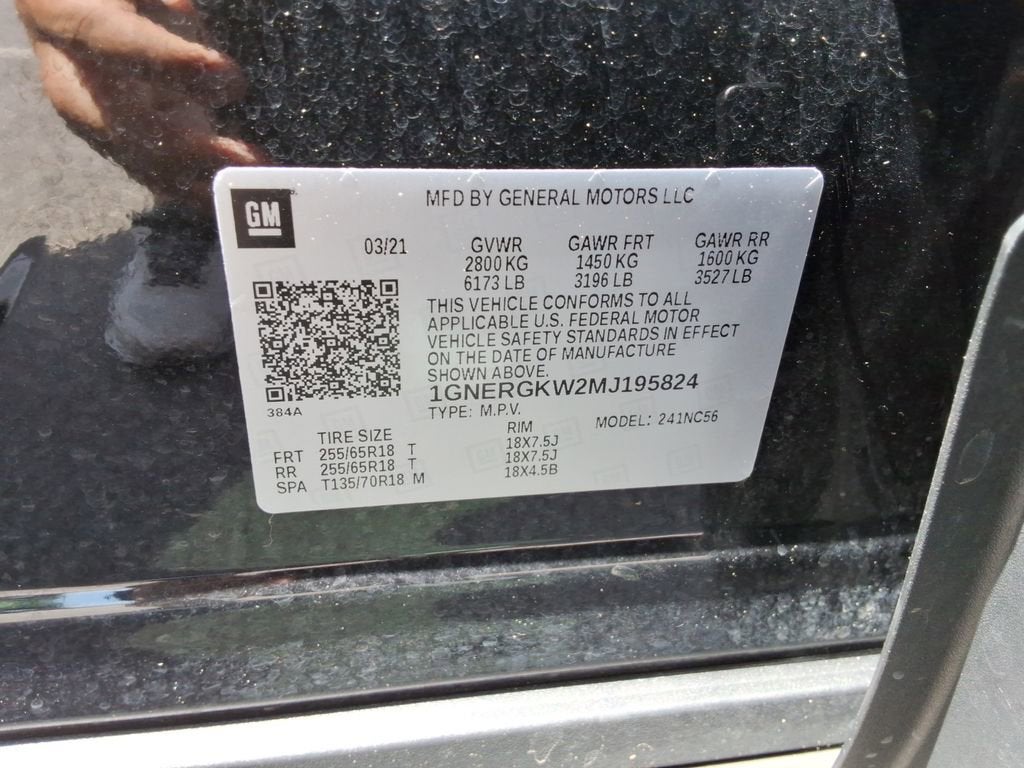 2021 Chevrolet Traverse LT Cloth