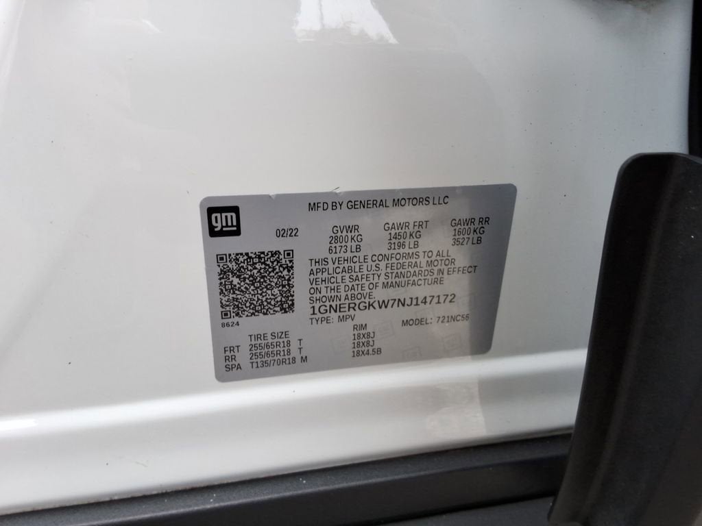 2022 Chevrolet Traverse LT Cloth