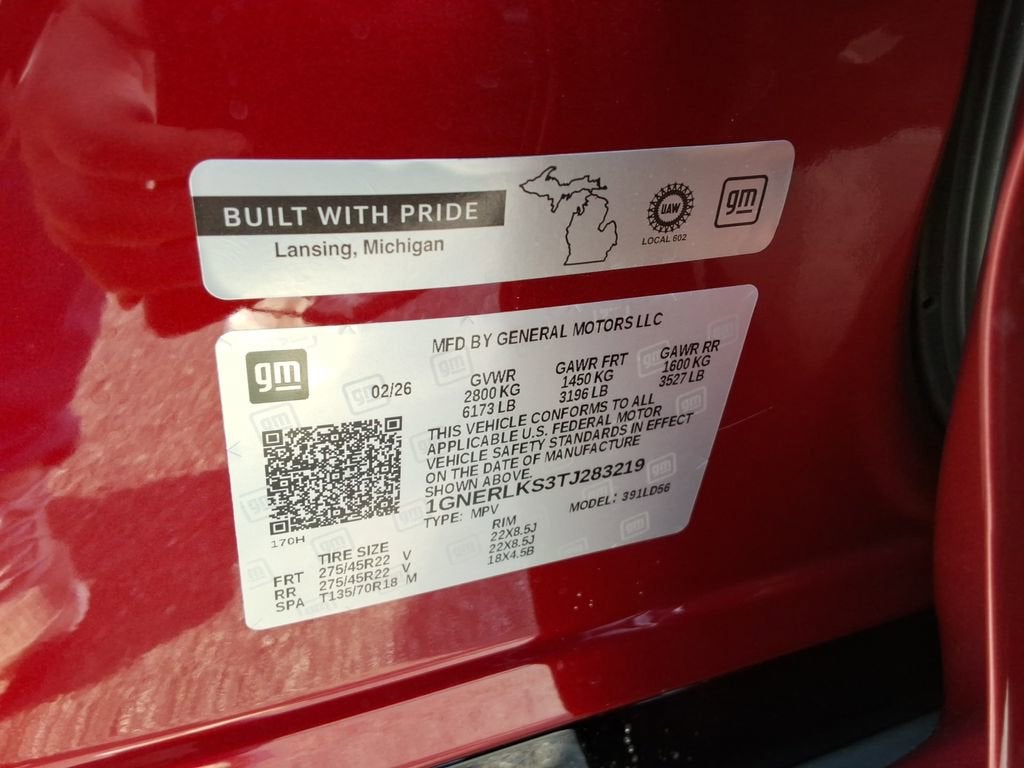 2026 Chevrolet Traverse RS