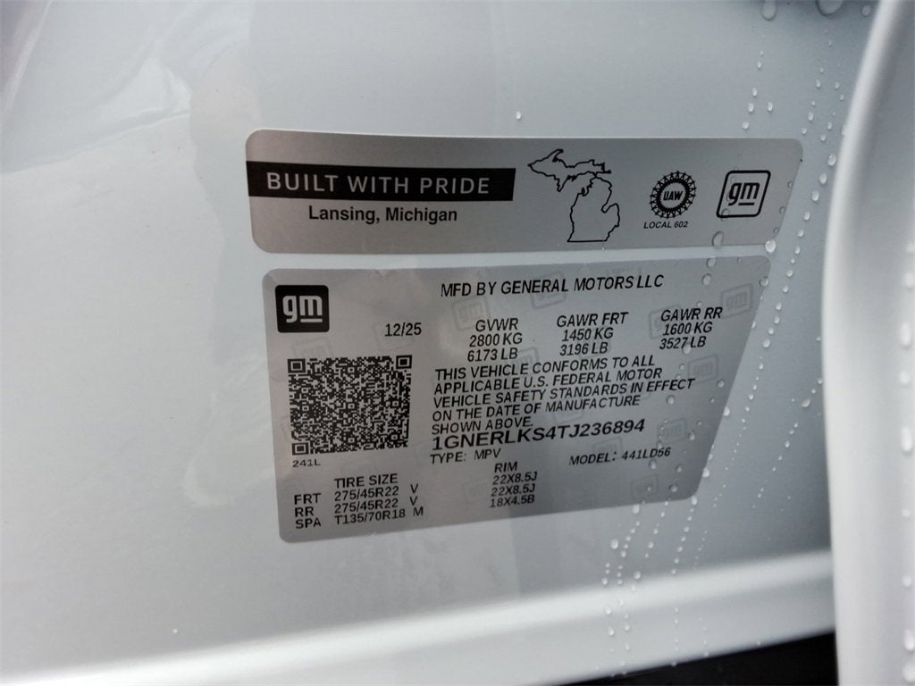 2026 Chevrolet Traverse RS