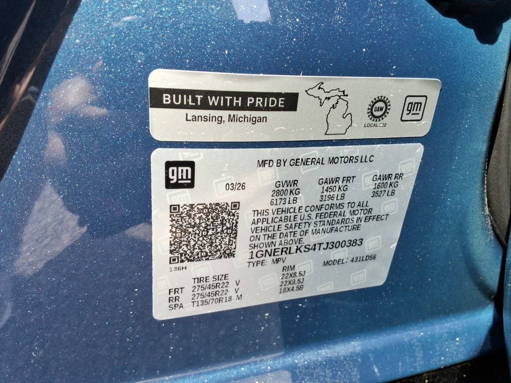 2026 Chevrolet Traverse RS