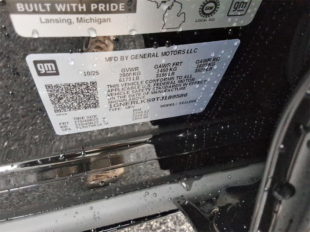 2026 Chevrolet Traverse RS