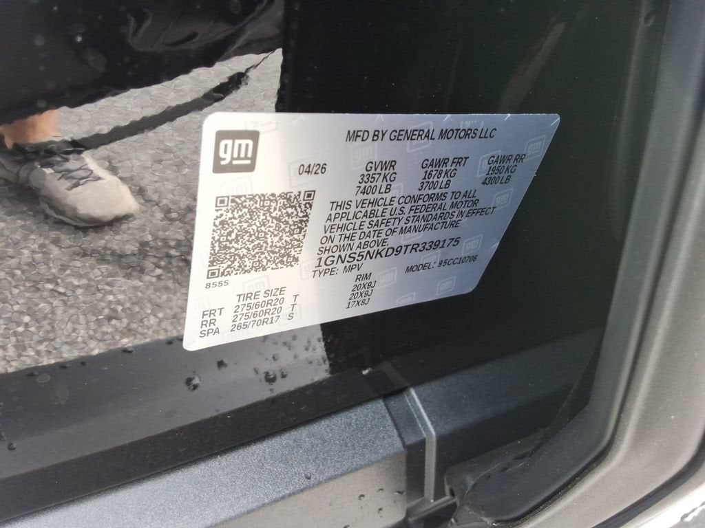 2026 Chevrolet Tahoe LT