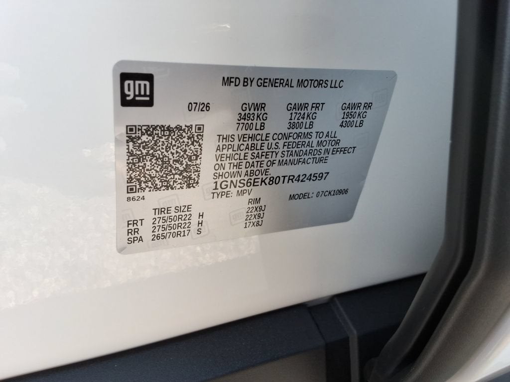 2026 Chevrolet Suburban RST