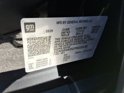 2026 Chevrolet Tahoe LT